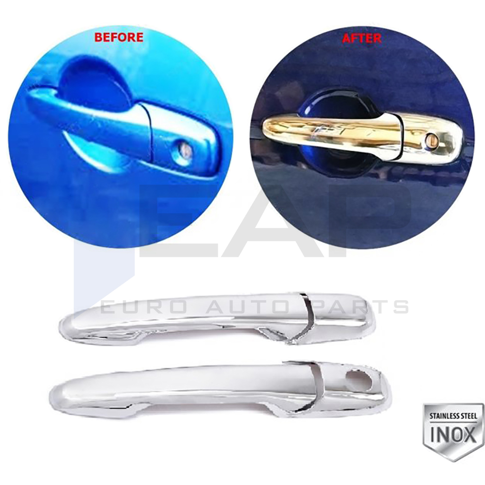 Door Handle Cover - 2 Doors - Stainless Steel