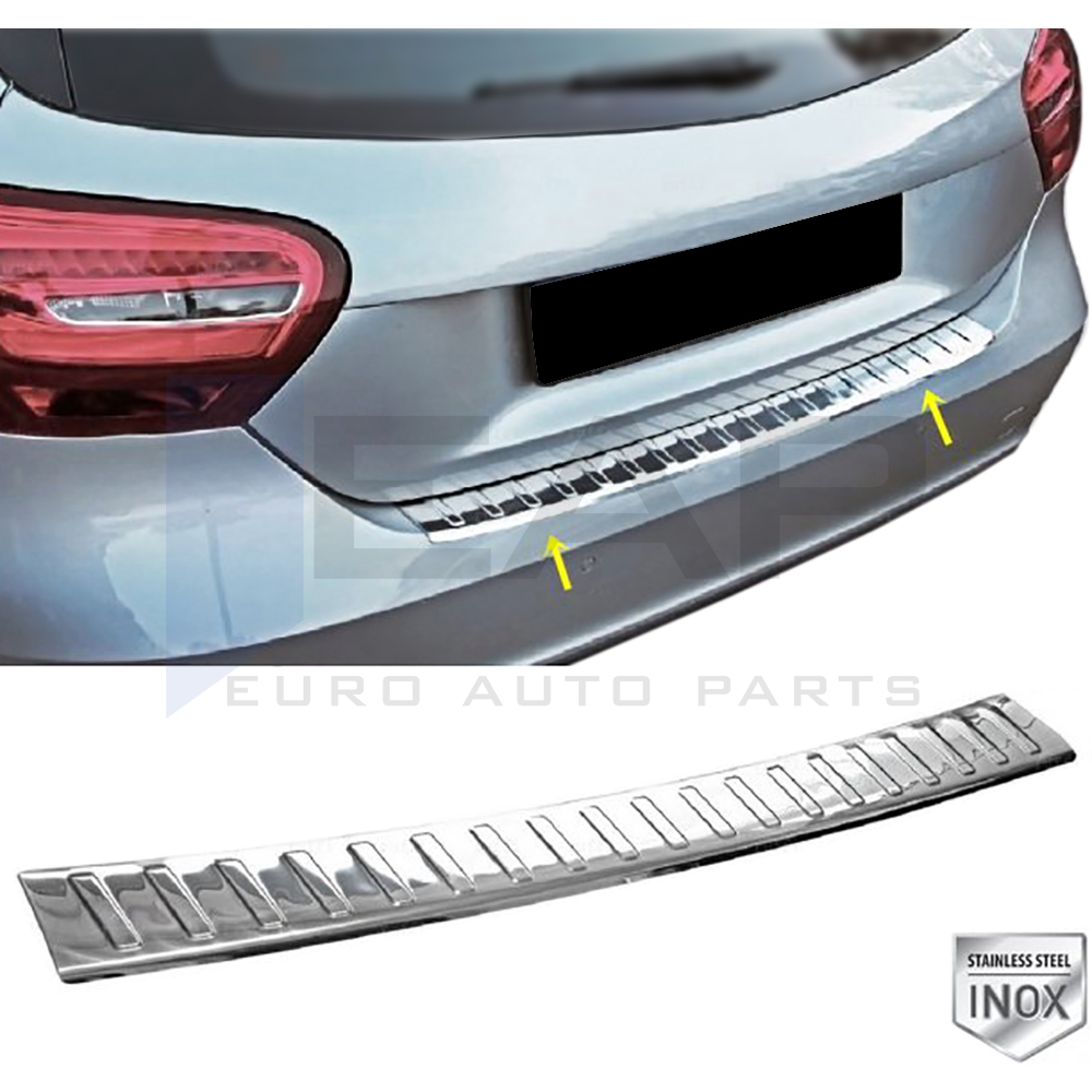 Rear Bumper Protector - Stainless Steel