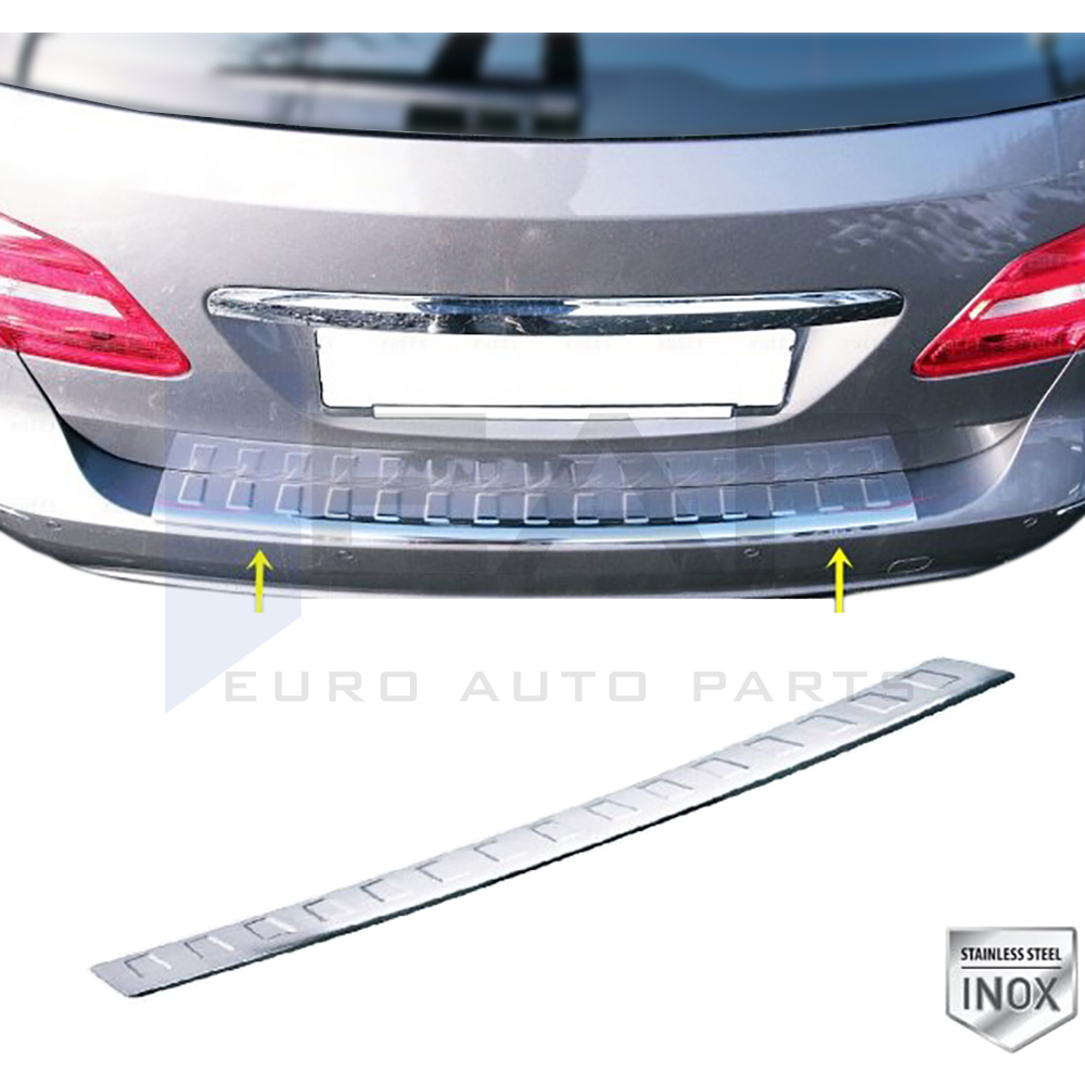 Rear Bumper Protector - Stainless Steel