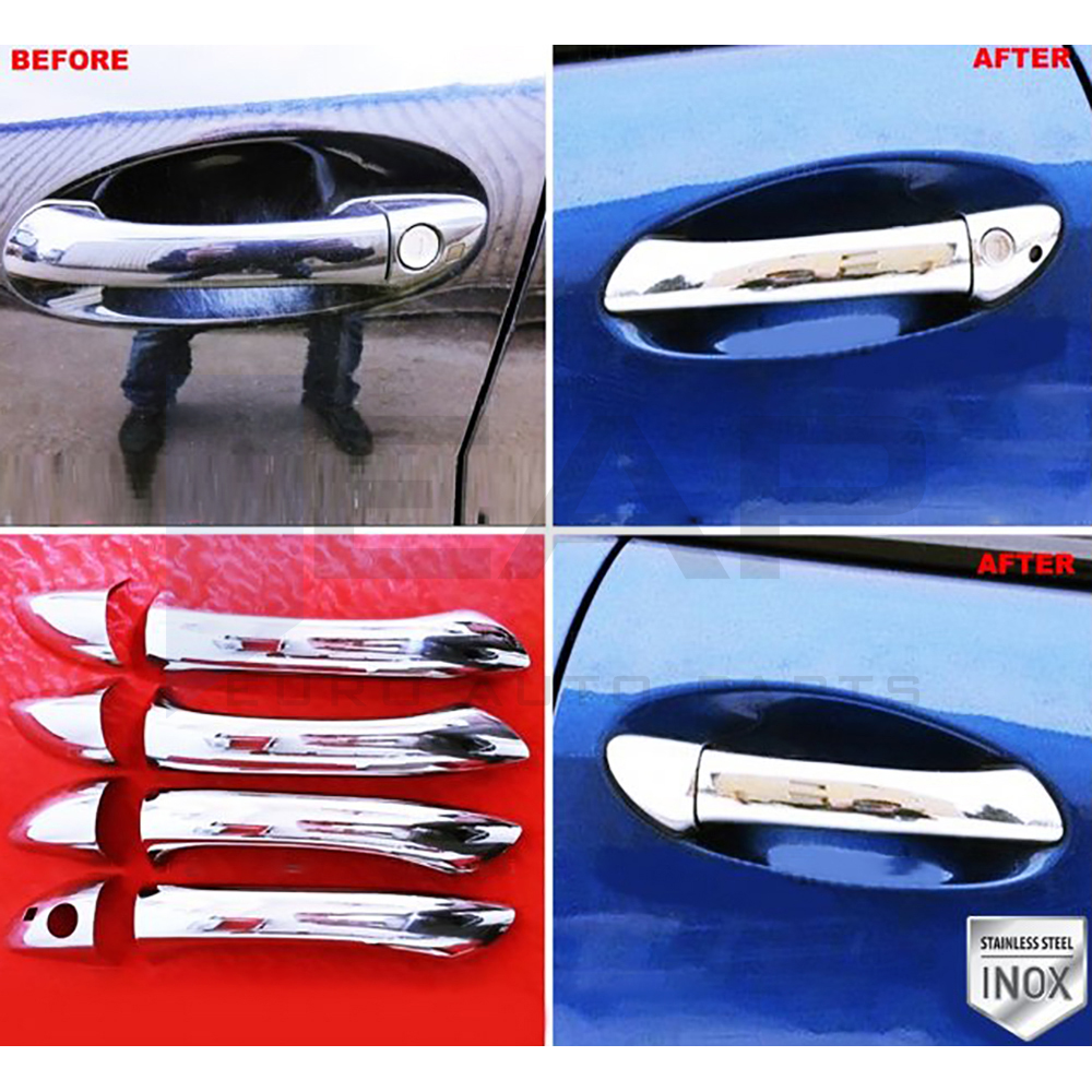 Door Handle Cover (With Sensor) - 4 Doors - Stainless Steel