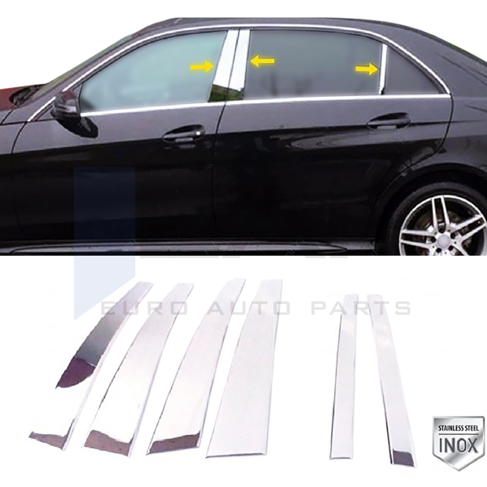 Door Post Set - 6 Pcs - Stainless Steel