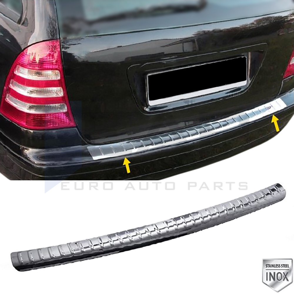 Rear Bumper Protector - Sw - Stainless Steel