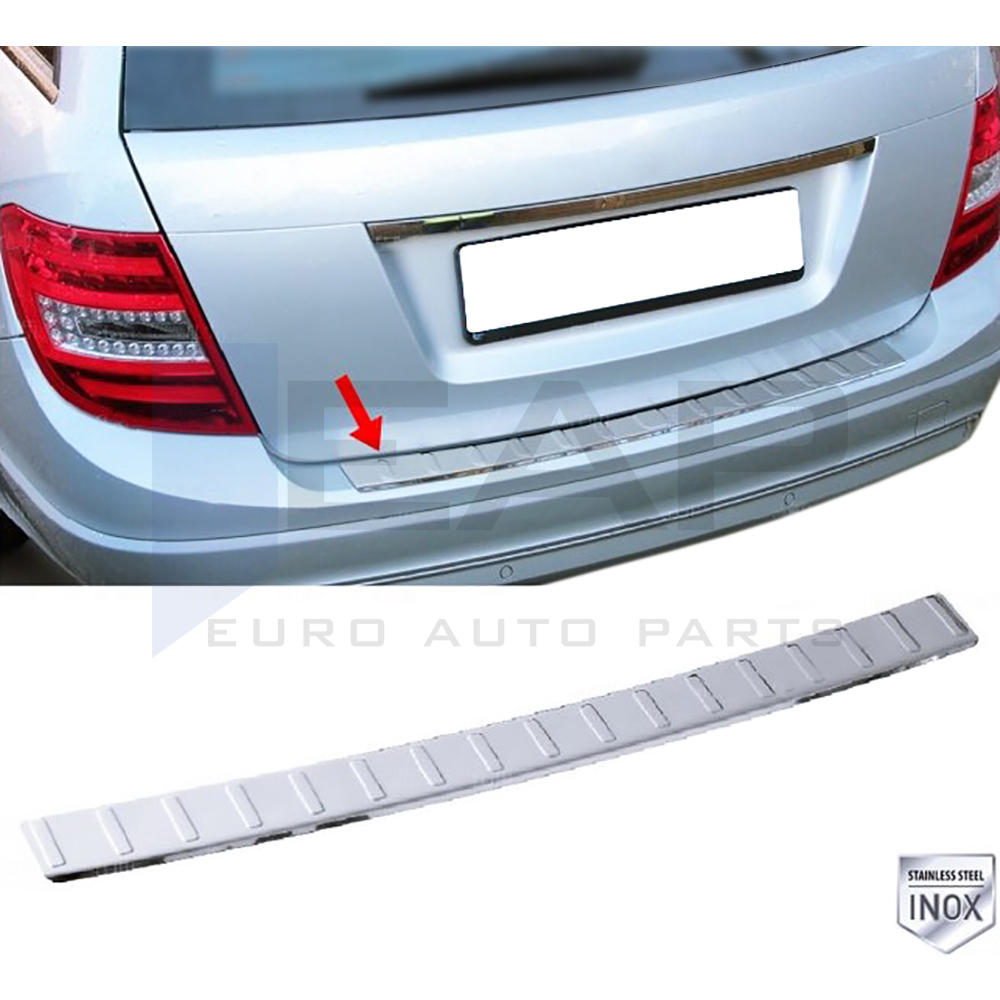 Rear Bumper Protector - Sw - Stainless Steel