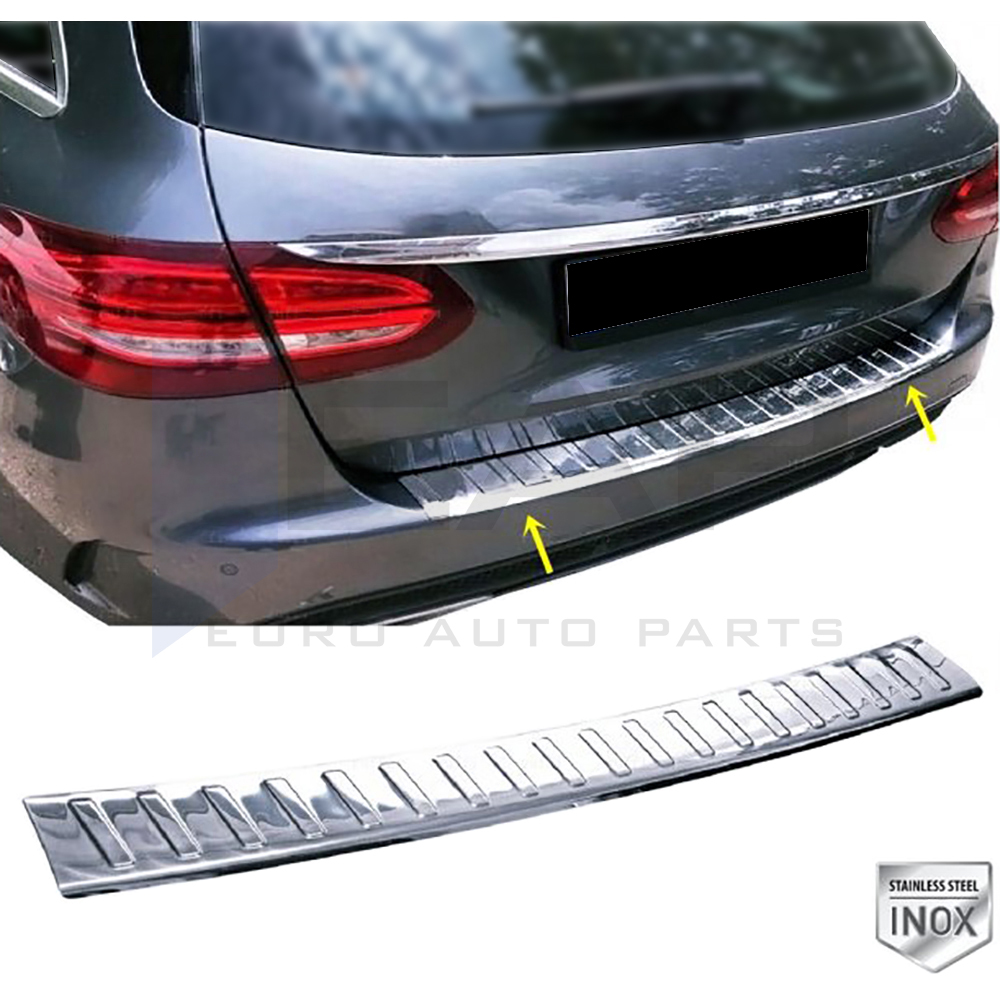 Rear Bumper Protector - Sw - Stainless Steel