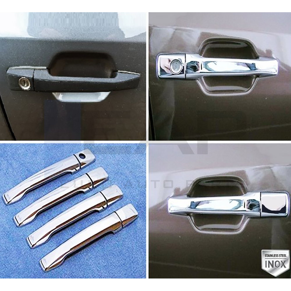 Door Handle Cover - 4 Doors - Stainless Steel
