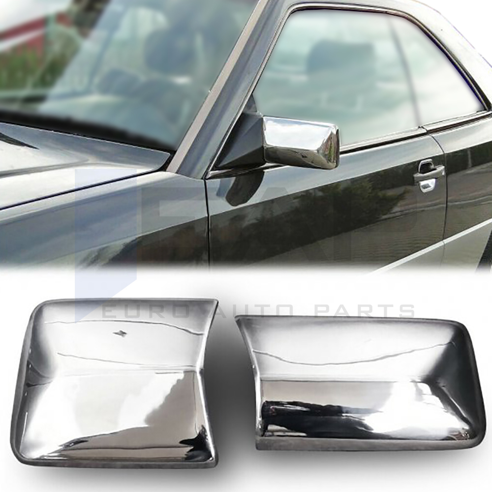 Mirror Cover - 2 Pcs - Stainless Steel