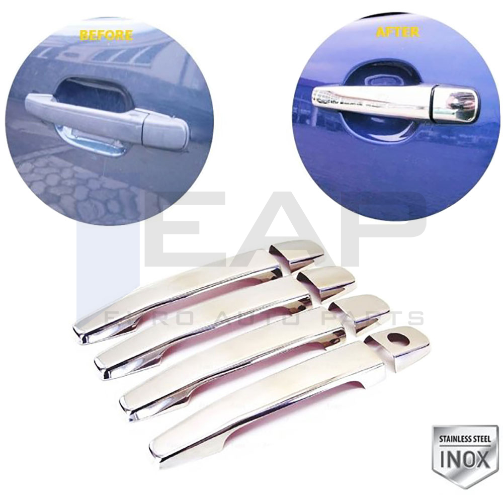 Door Handle Cover - 4 Doors - Stainless Steel