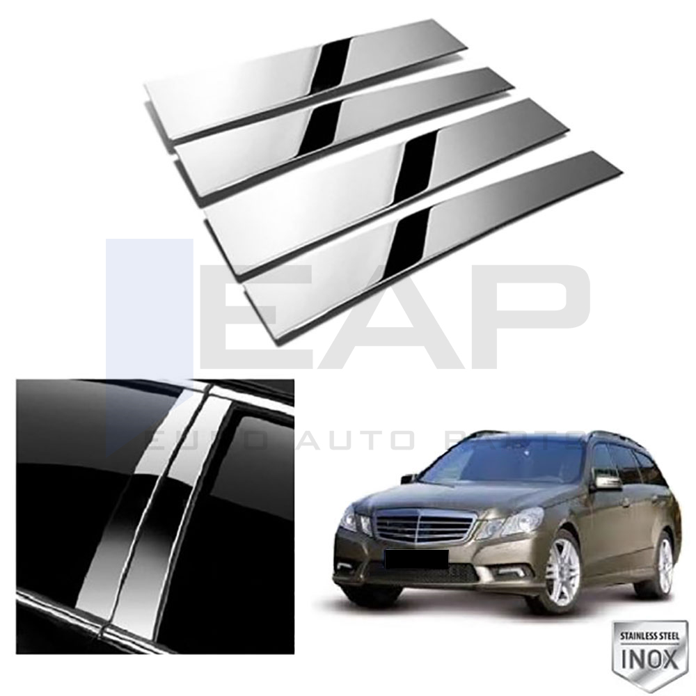 Door Post Set - 4 Pcs - Stainless Steel