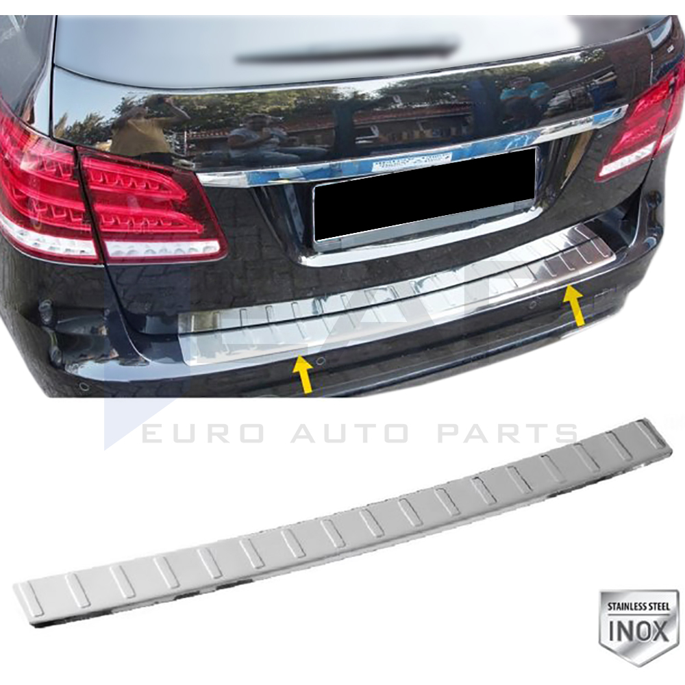 Rear Bumper Protector - Sw - Stainless Steel