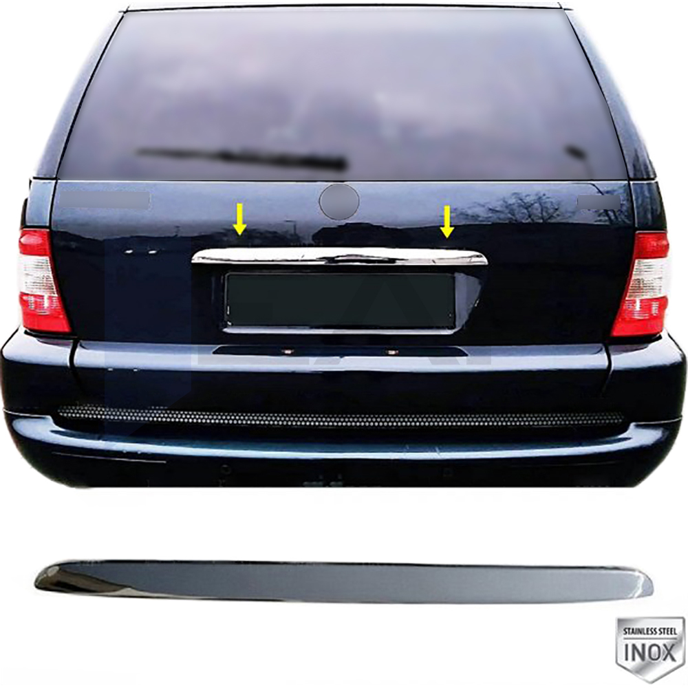 Trunk Lid Trim - Stainless Steel