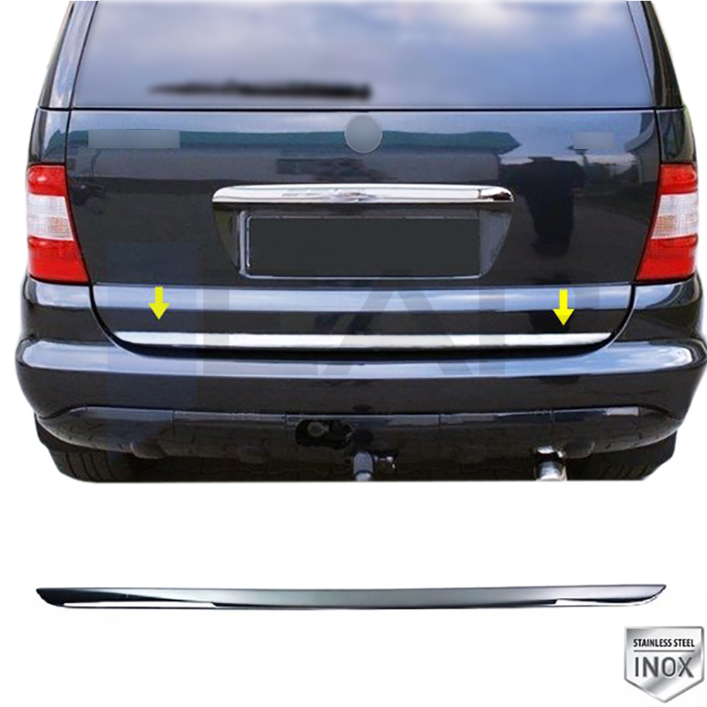 Trunk Lid Trim - Stainless Steel