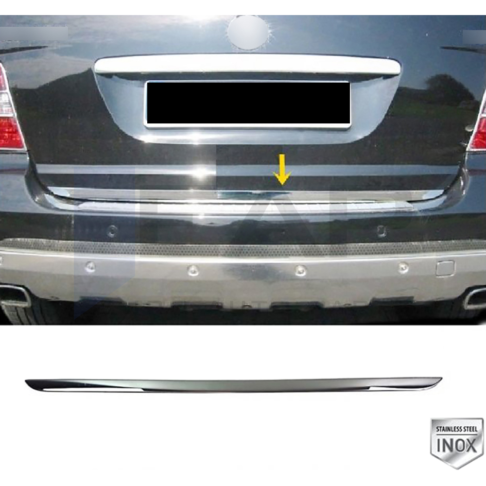 Trunk Lid Trim - Stainless Steel
