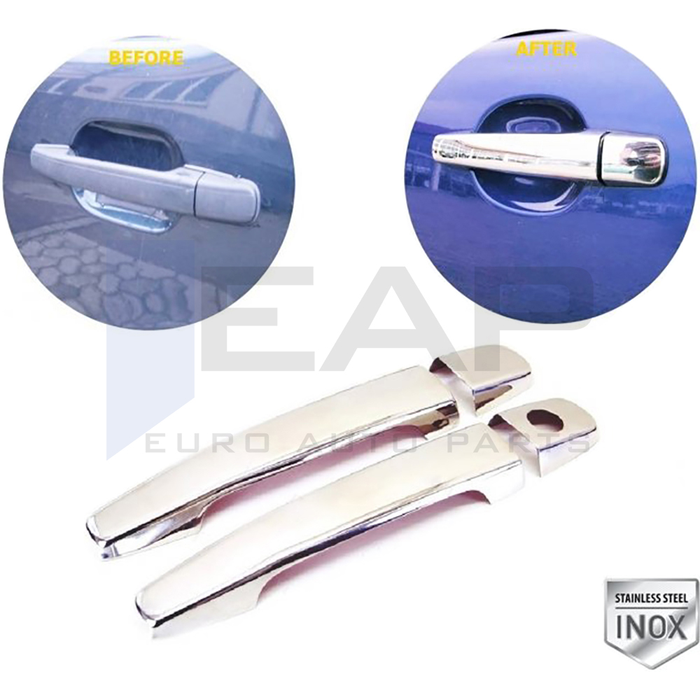 Door Handle Cover - 2 Doors - Stainless Steel