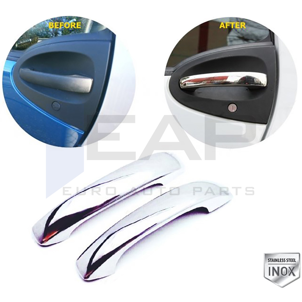 Door Handle Cover - 2 Doors - Stainless Steel