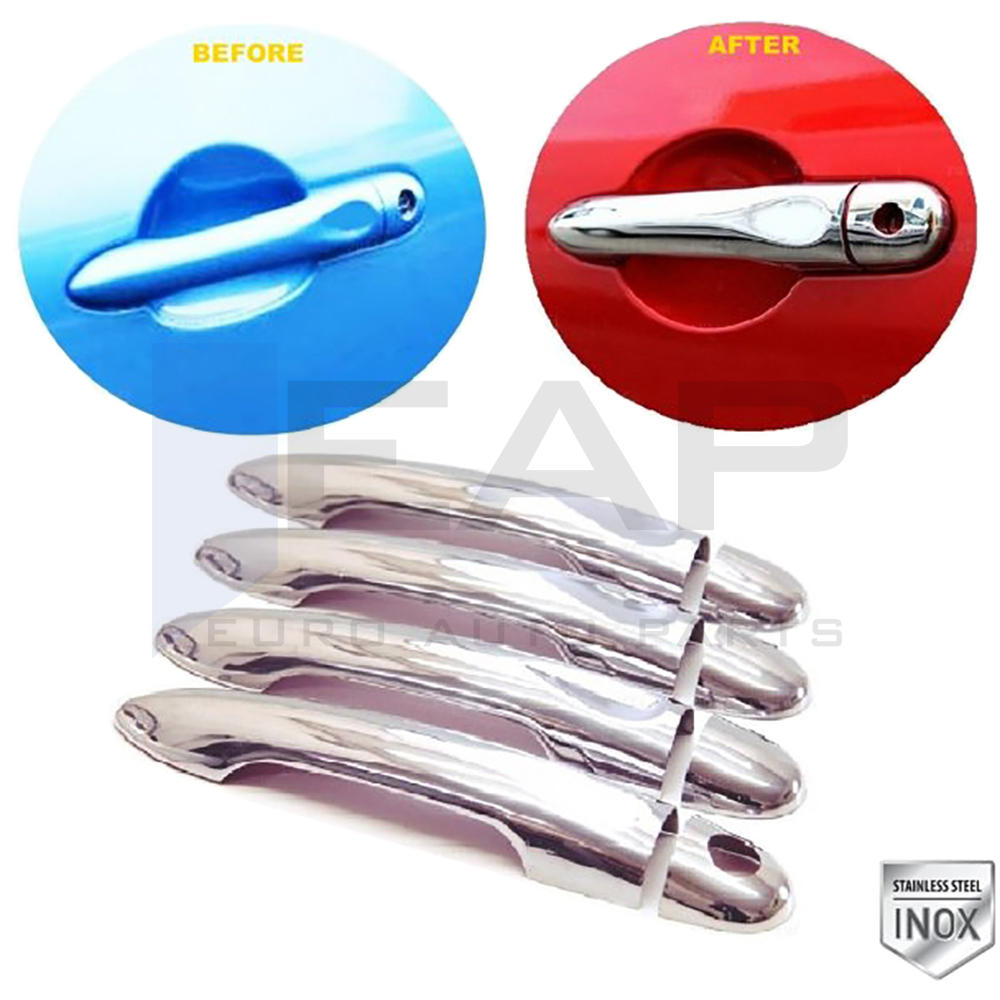 Door Handle Cover - 4 Doors - Stainless Steel