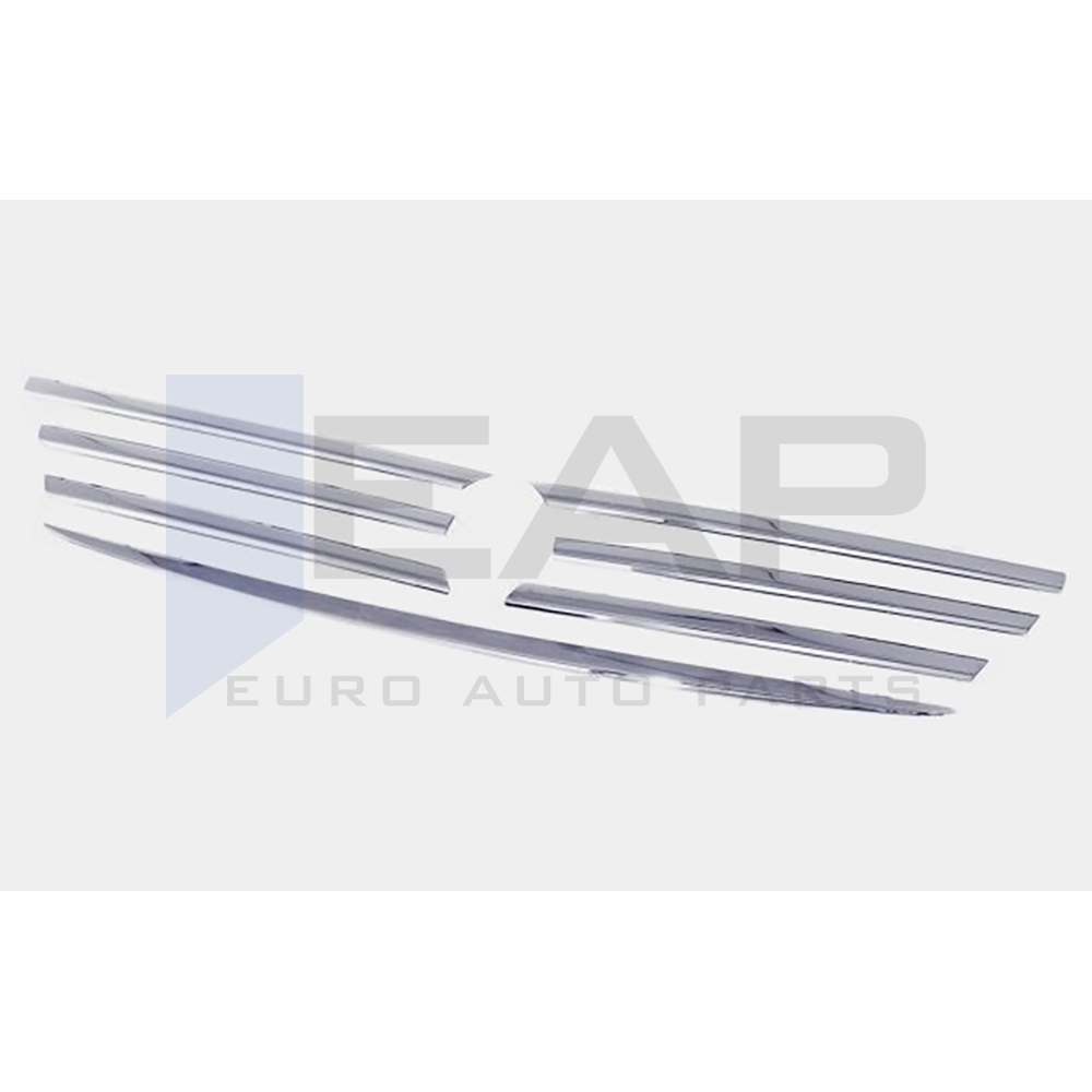 Front Grille - 7 Pcs - Stainless Steel