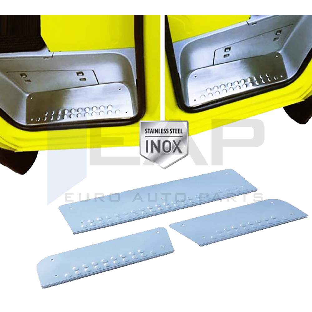 Interior Door Threshold Cover - 3 Doors- Stainless Steel