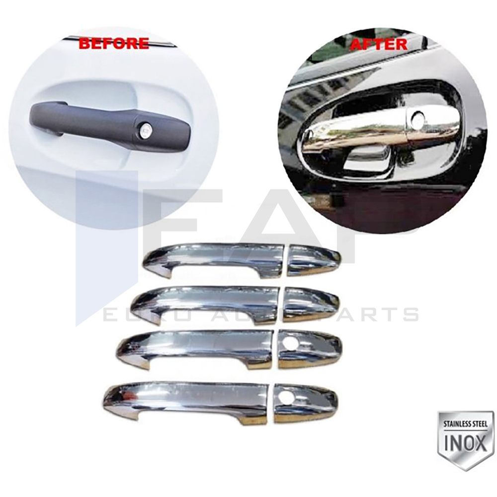 Door Handle Cover (Two Holes) - 4 Doors - Stainless Steel