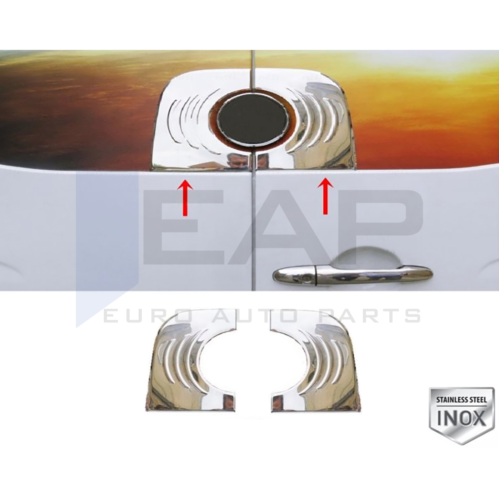 Tailgate Trunk Door Logo Frame - Stainless Steel