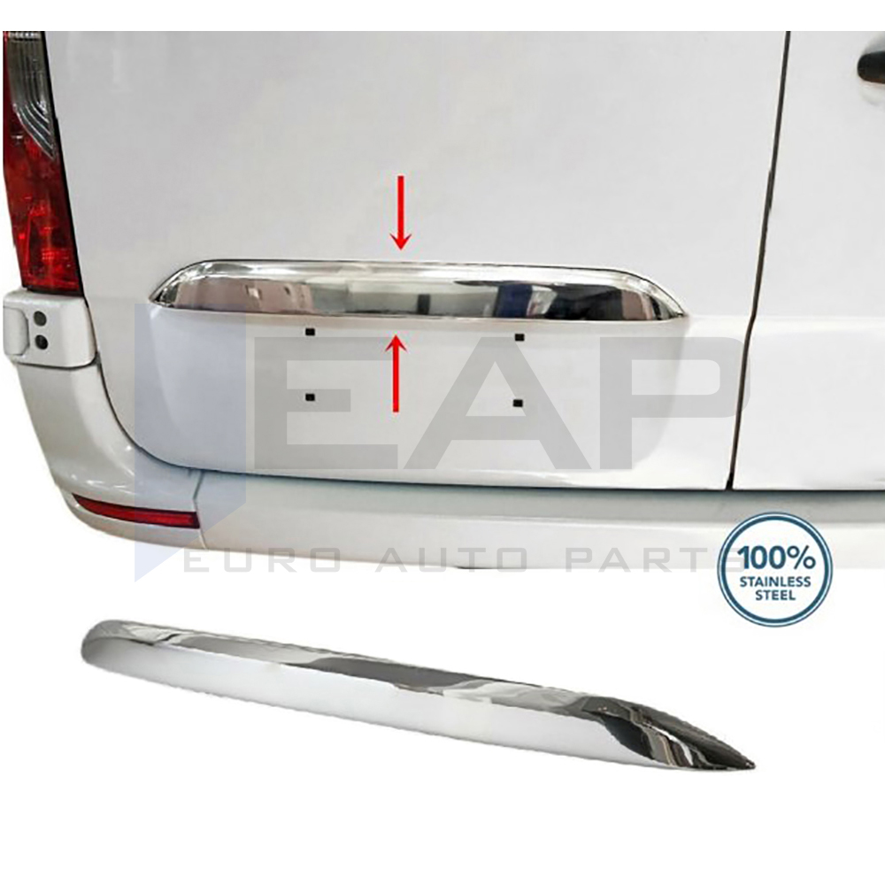 Trunk Lid Trim - Stainless Steel
