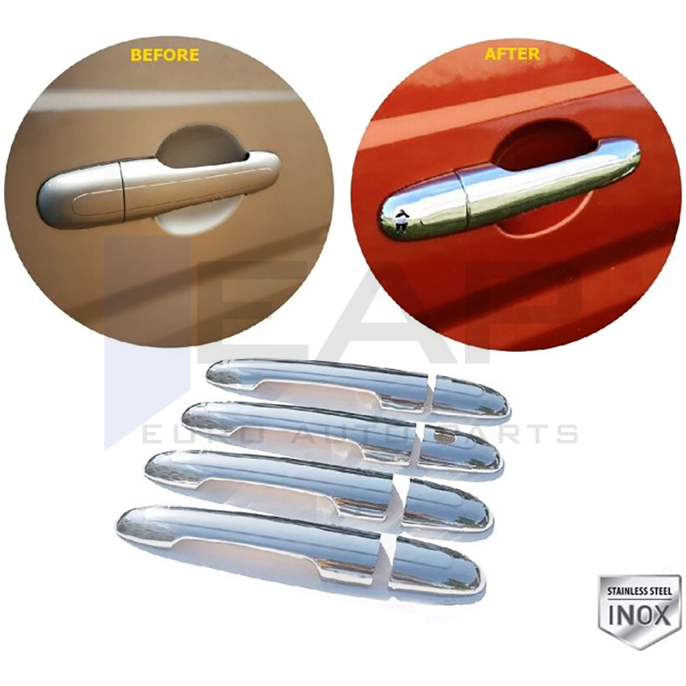 Door Handle Cover - 4 Doors - Stainless Steel