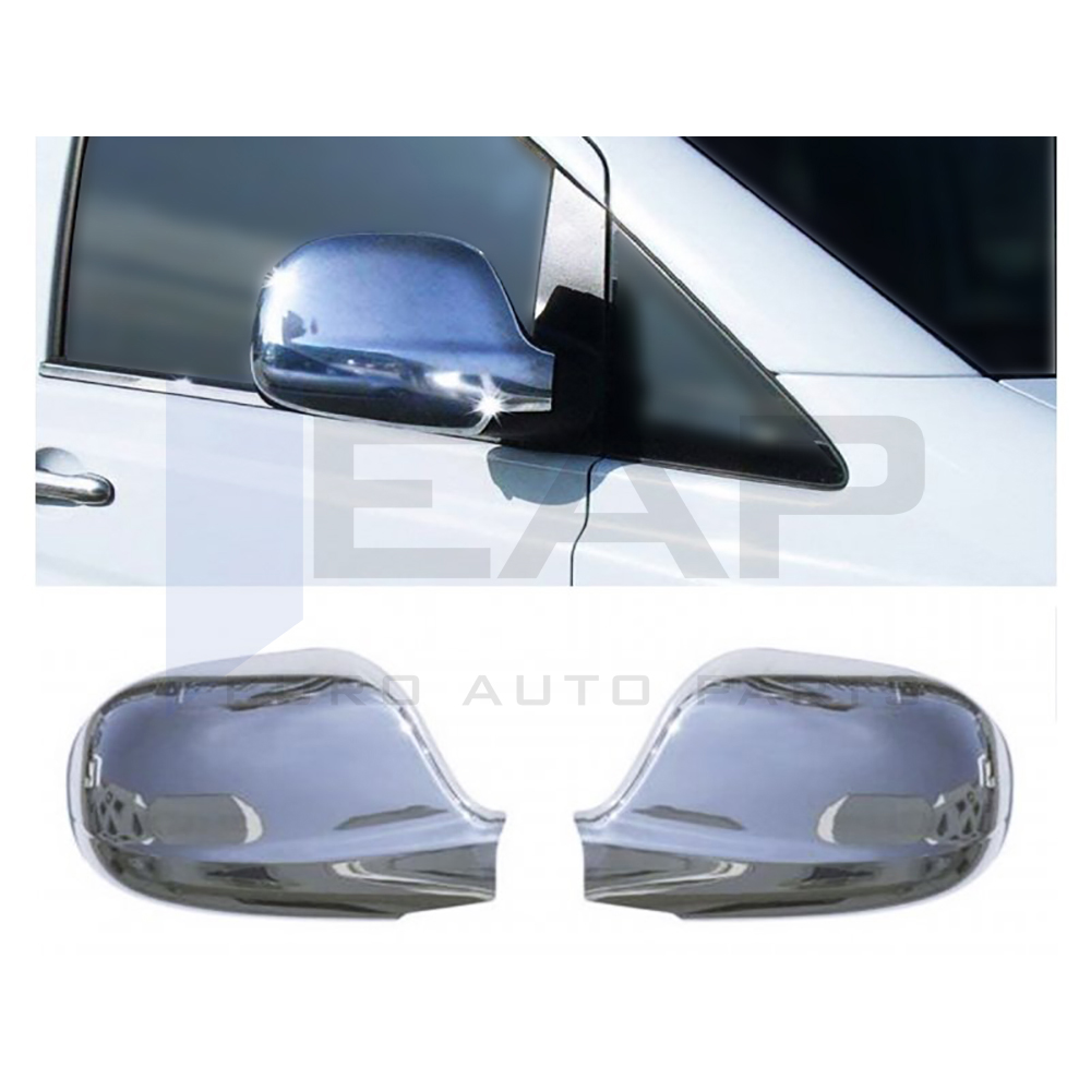 Mirror Cover - 2 Pcs - ABS Chrom