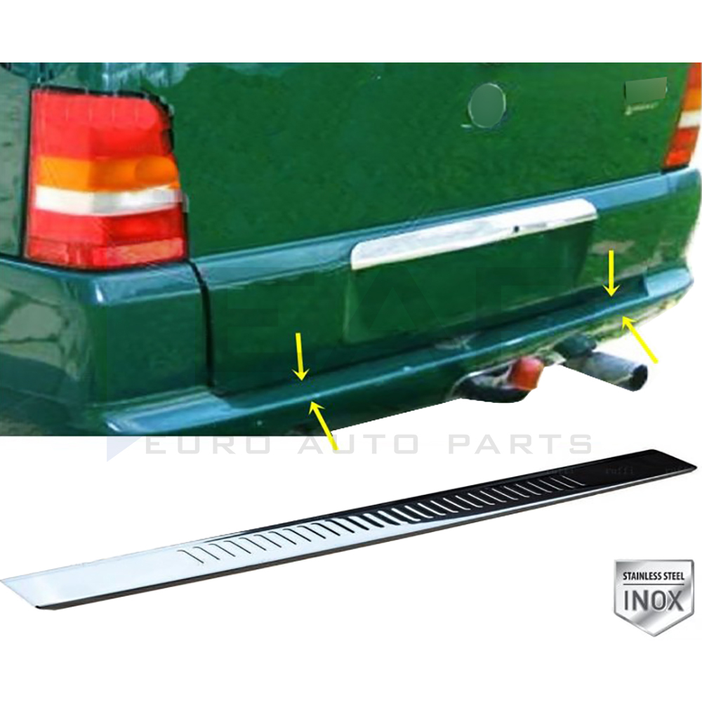 Rear Bumper Protector - Stainless Steel