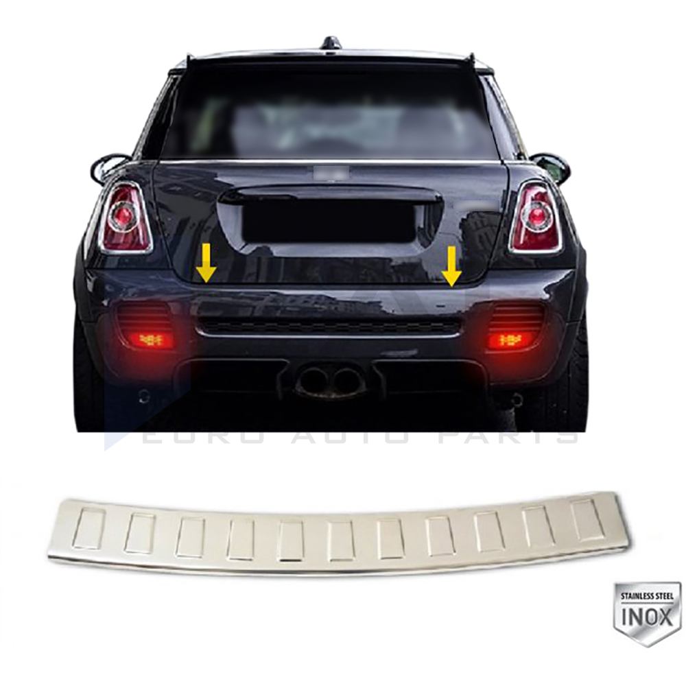 Rear Bumper Protector - Stainless Steel