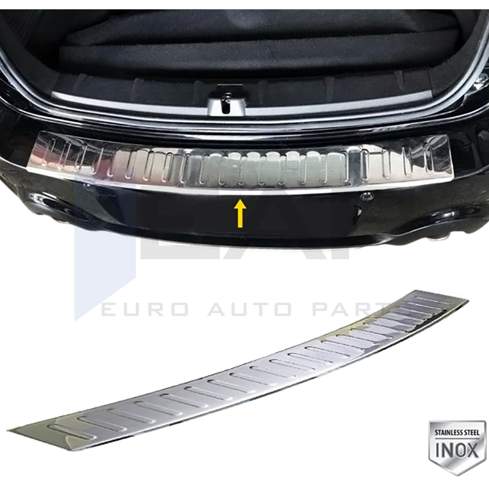 Rear Bumper Protector - Stainless Steel