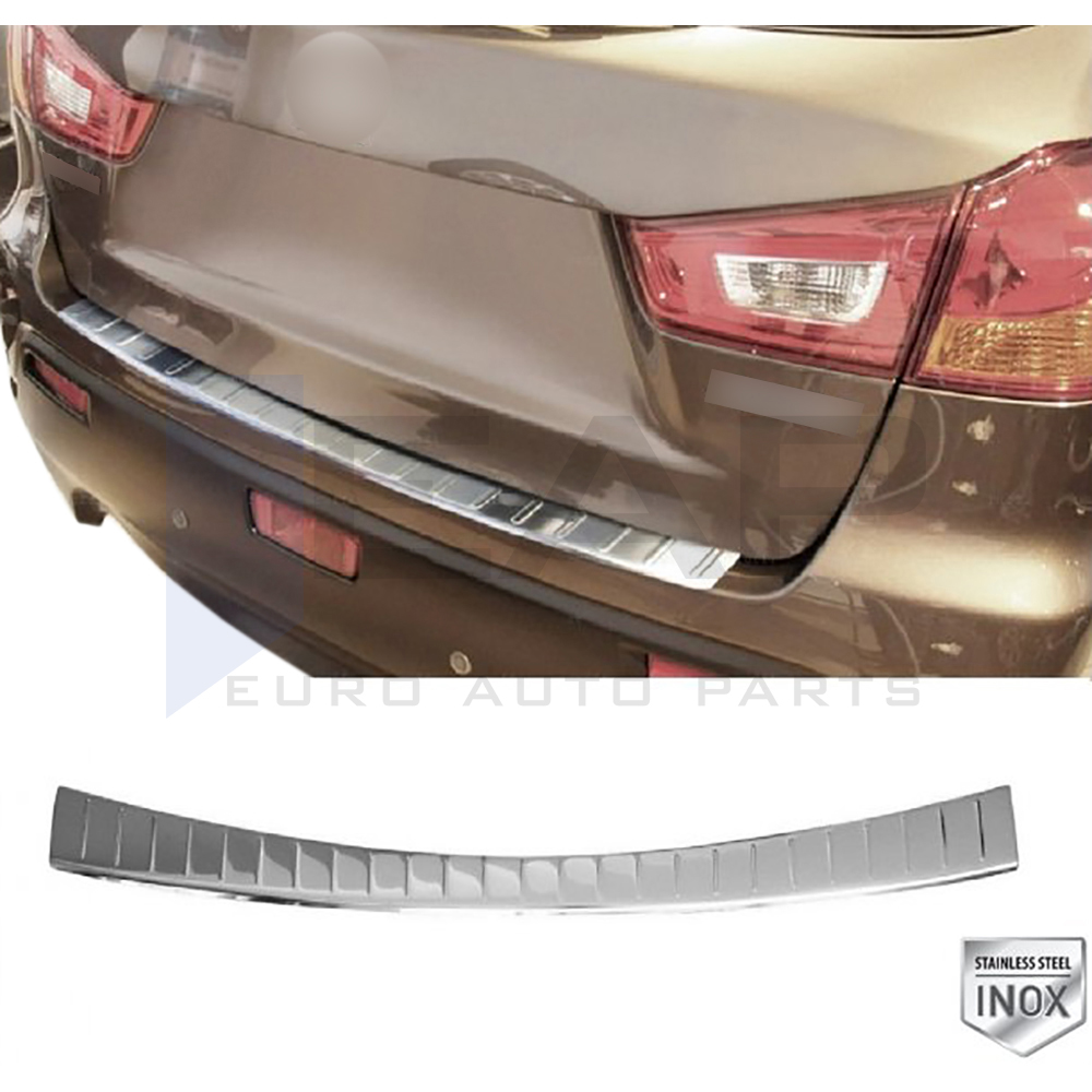 Rear Bumper Protector - Stainless Steel