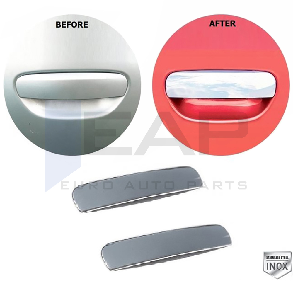 Door Handle Cover - 2 Doors - Stainless Steel