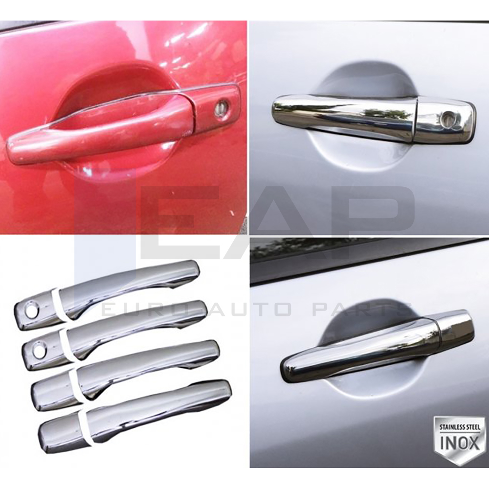 Door Handle Cover (Two Holes) - 4 Doors - Stainless Steel