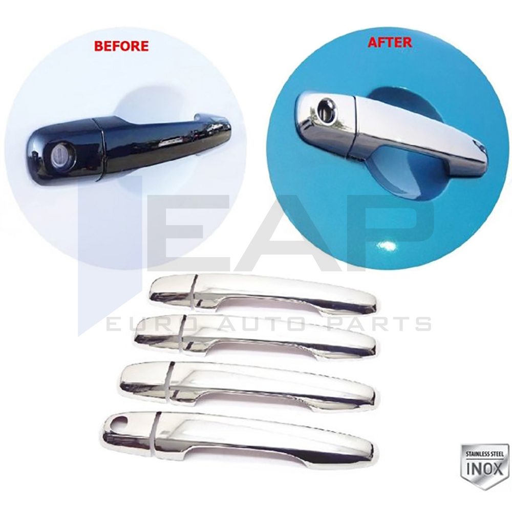 Door Handle Cover - 4 Doors - Stainless Steel