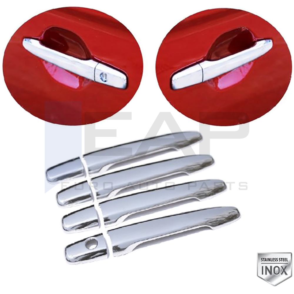 Door Handle Cover - 4 Doors - Stainless Steel