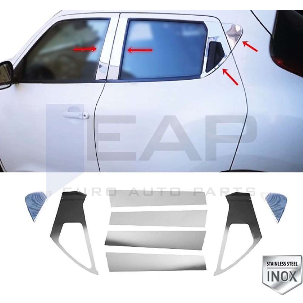 Door Post - 8 Pcs - Stainless Steel