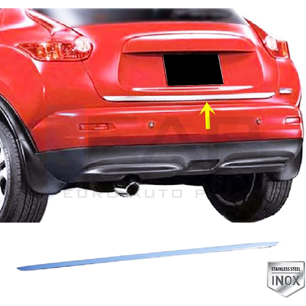 Trunk Lid Trim - Stainless Steel