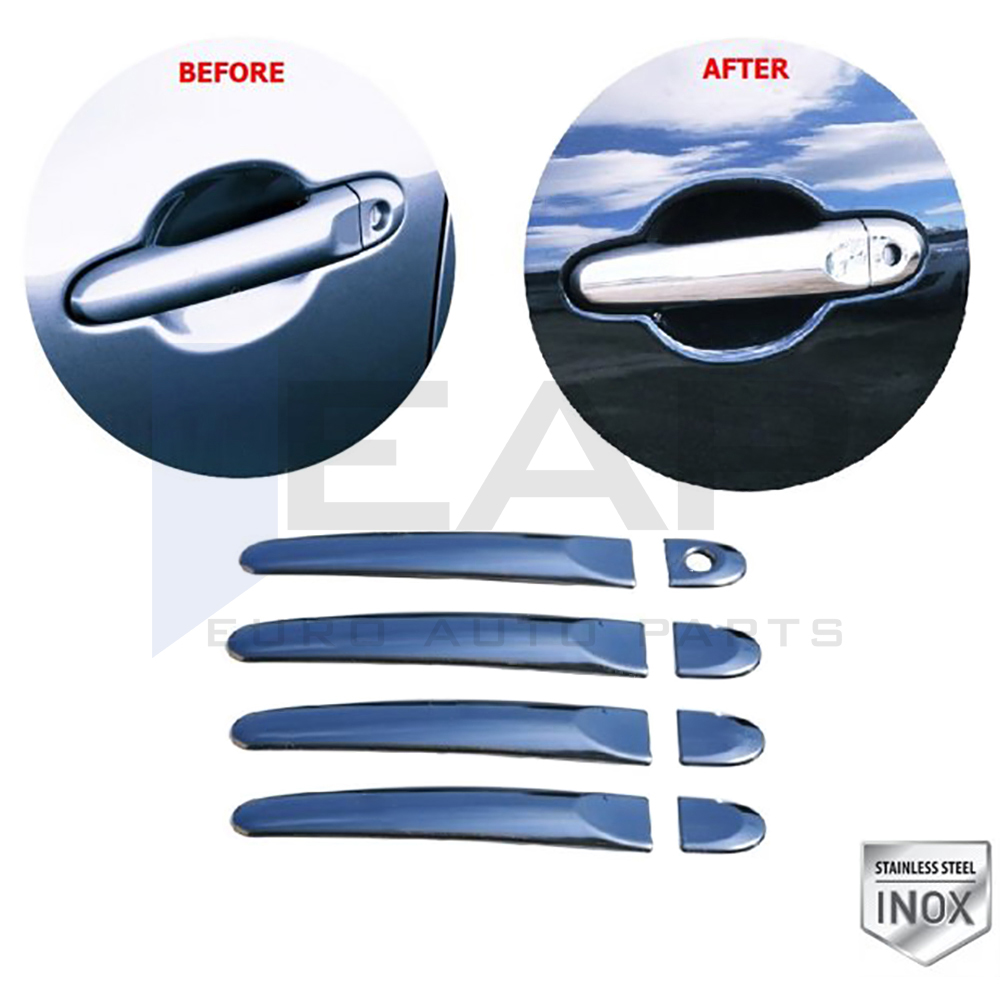Door Handle Cover - 4 Doors - Stainless Steel