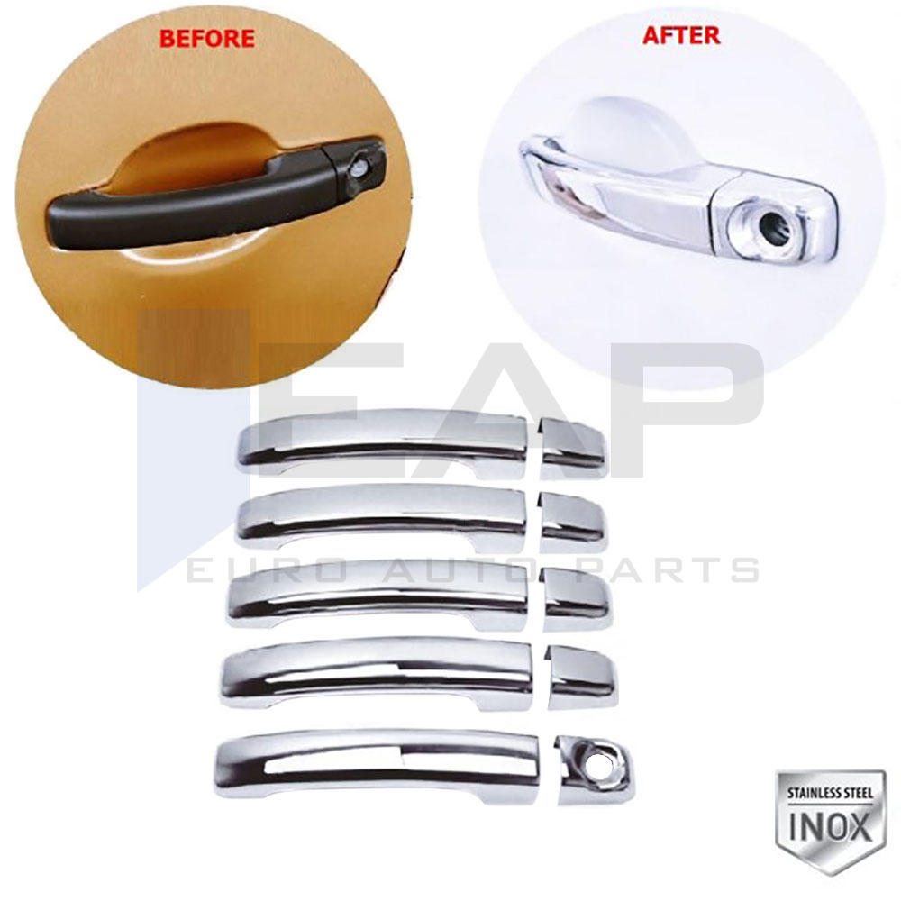 Door Handle Cover (Single Hole) - 5 Doors - Stainless Steel