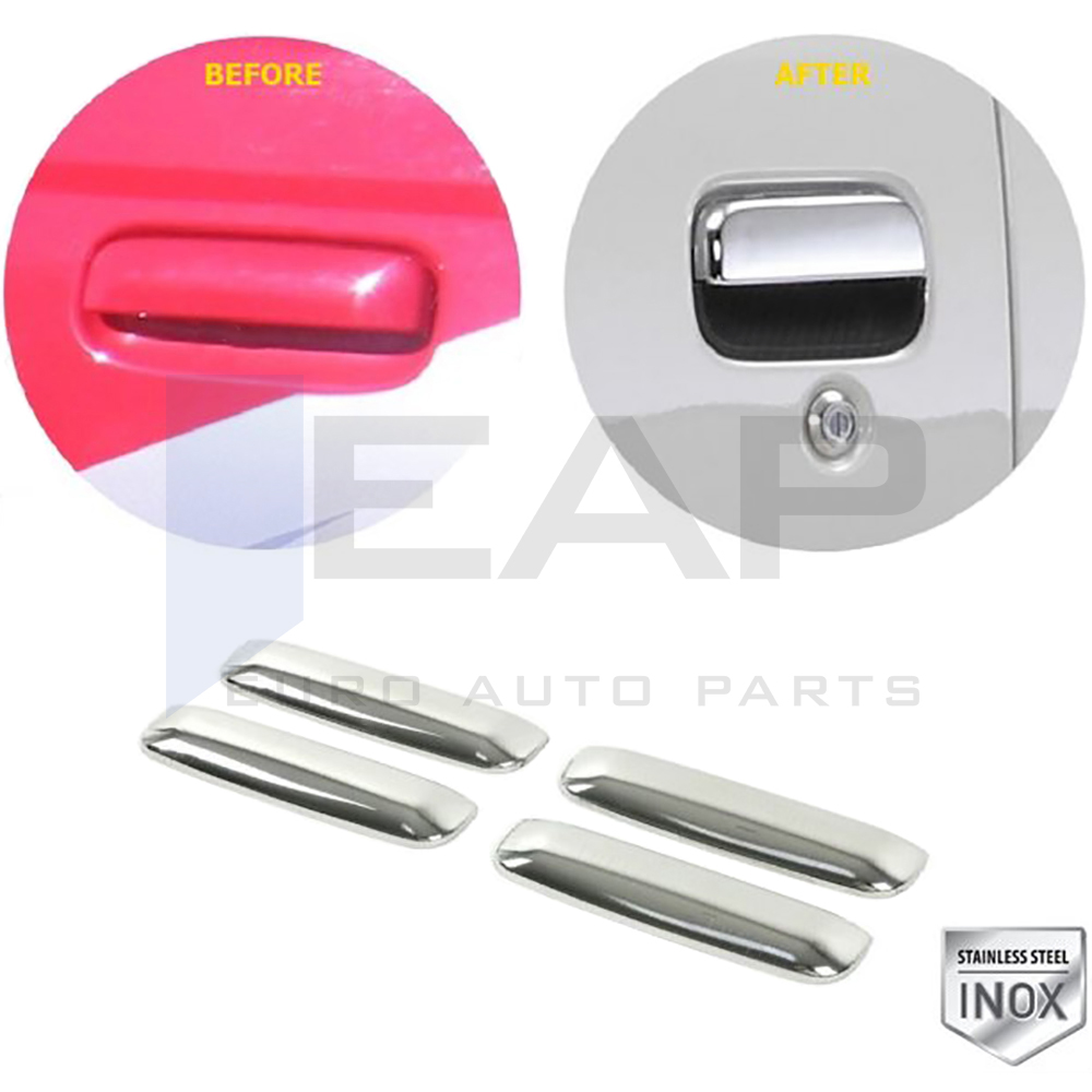 Door Handle Cover - 4 Doors - Stainless Steel