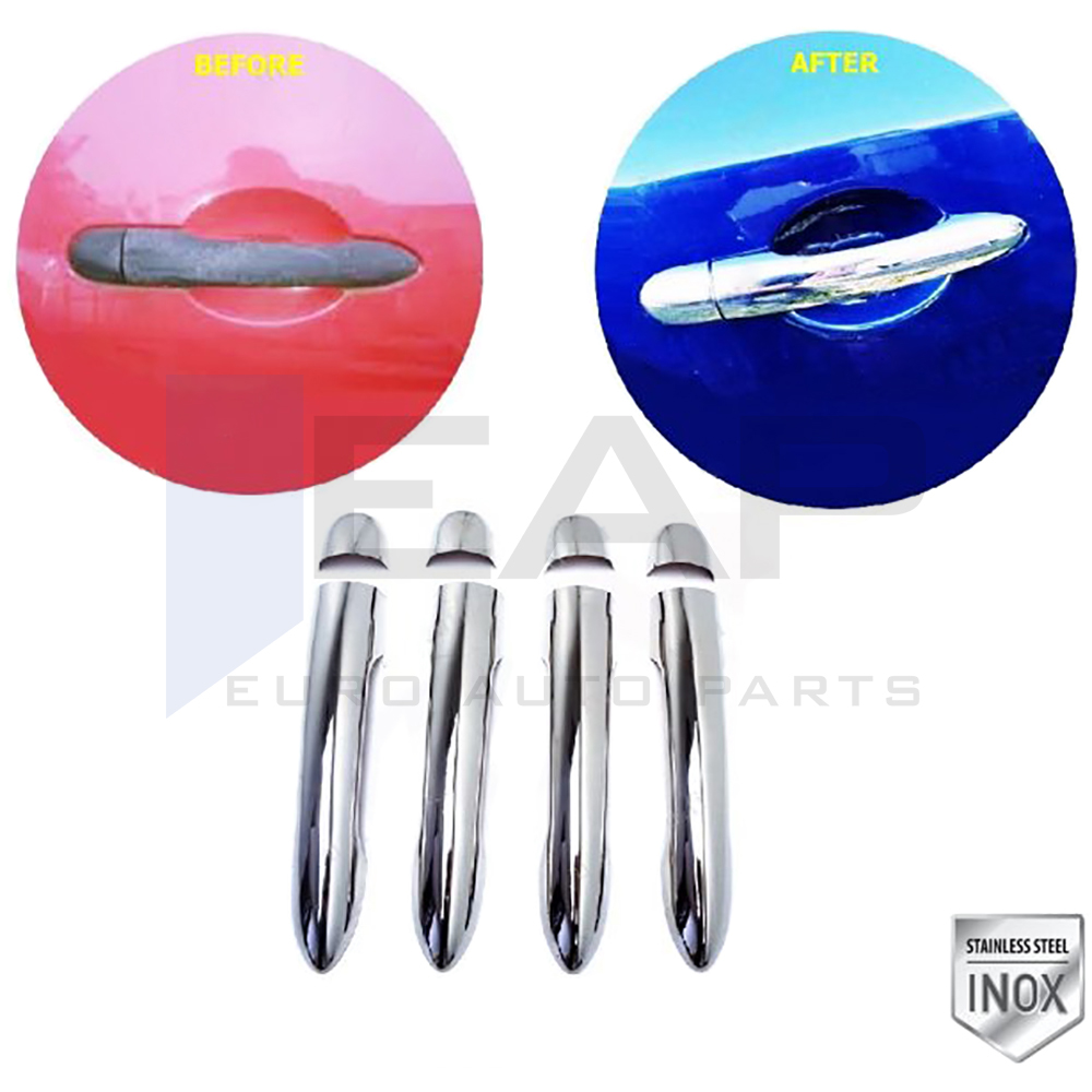 Door Handle Cover - 4 Doors - Stainless Steel