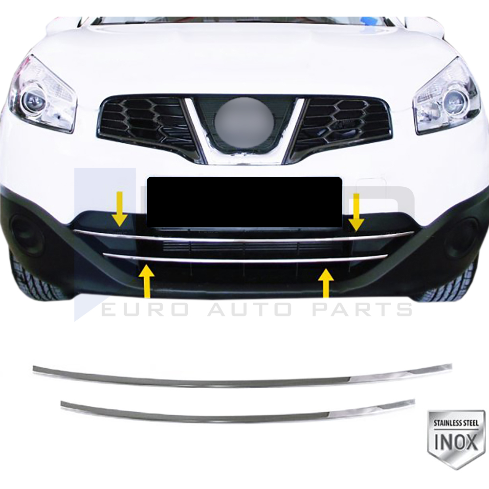 Front Grille - 2 Pcs - Stainless Steel