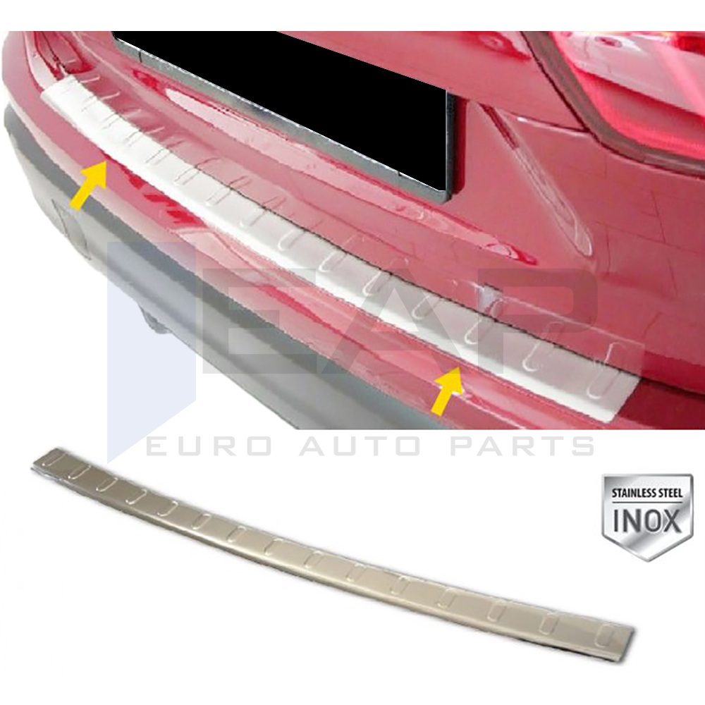 Rear Bumper Protector - Stainless Steel
