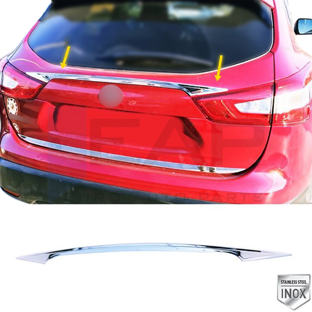 Trunk Lid Trim - Stainless Steel