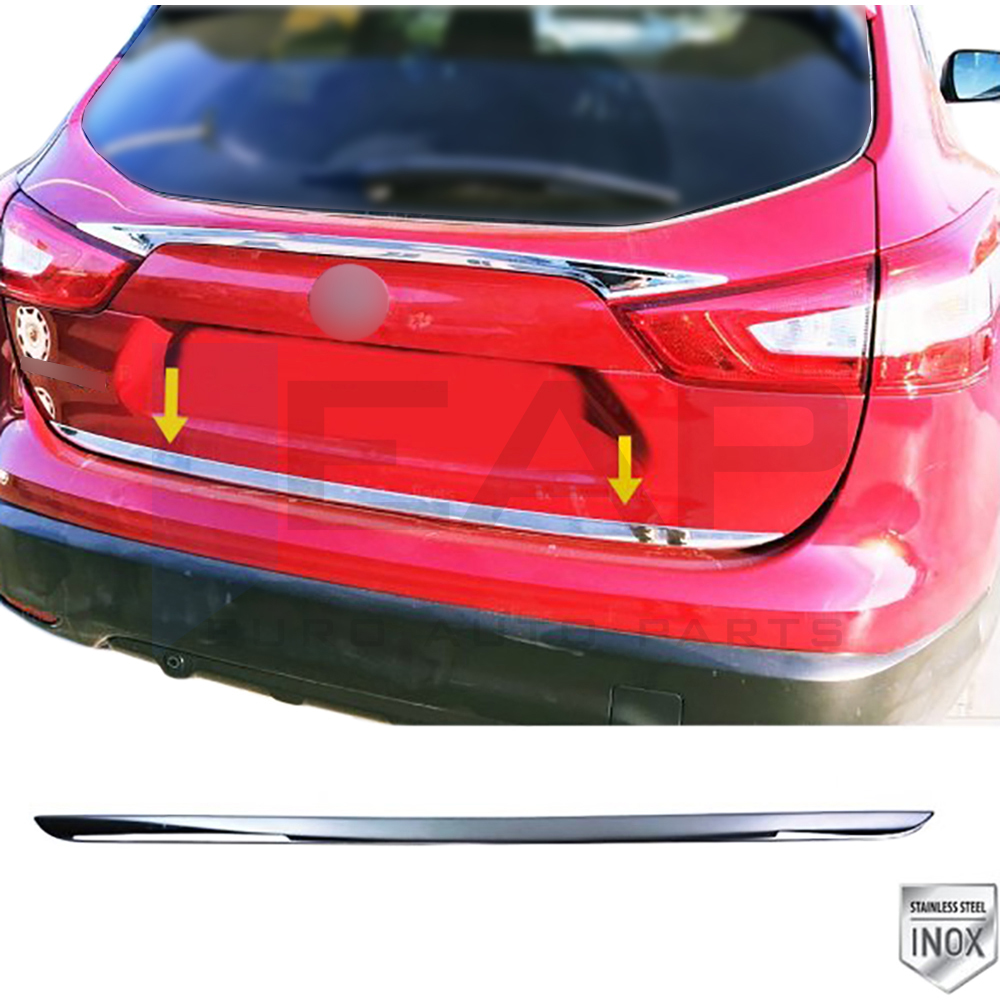 Trunk Lid Trim - Stainless Steel