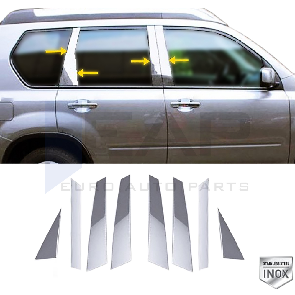 Door Post - 8 Pcs - Stainless Steel