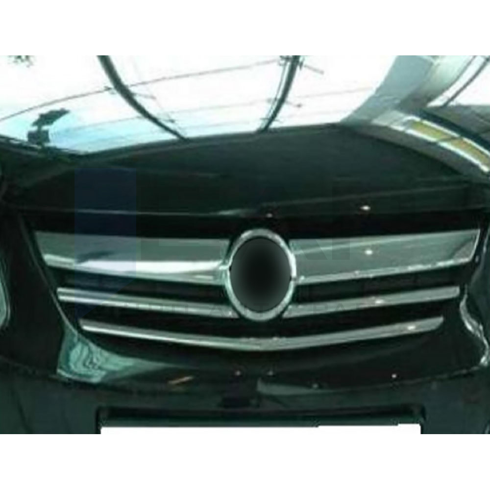 Front Grille - 3 Pcs - Stainless Steel