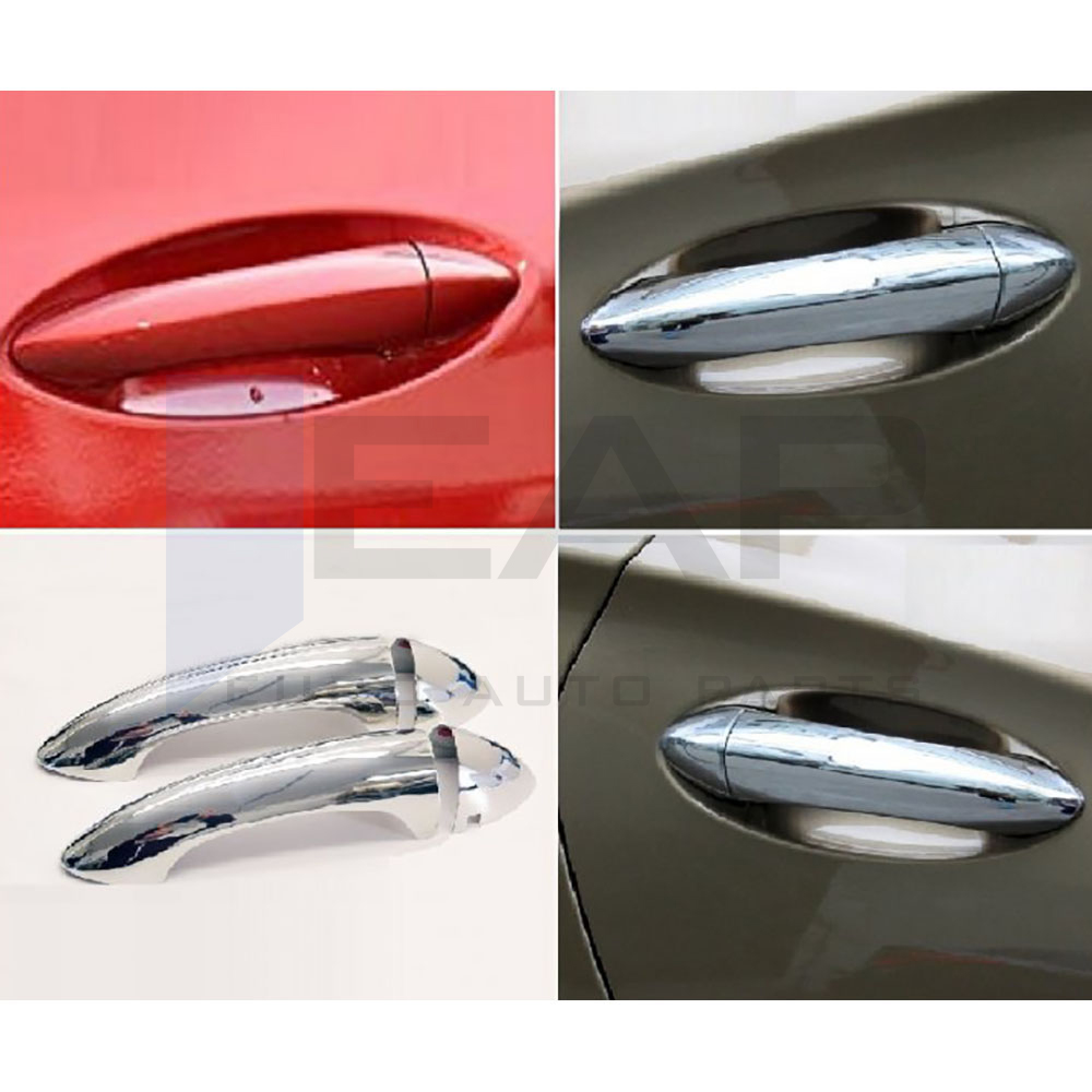 Door Handle Cover - 2 Doors - Stainless Steel