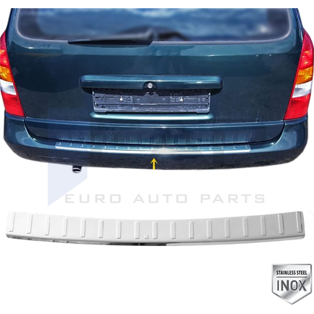 Rear Bumper Protector - Sw - Stainless Steel