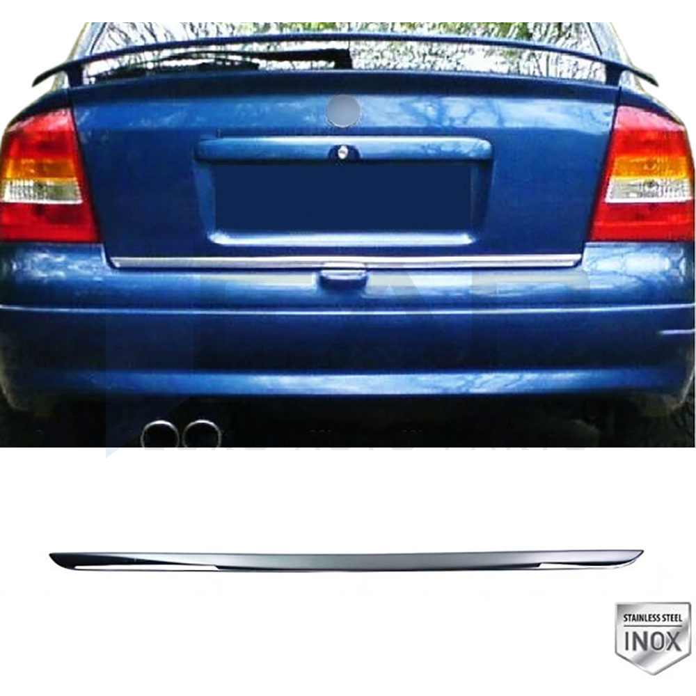 Trunk Lid Trim - Stainless Steel