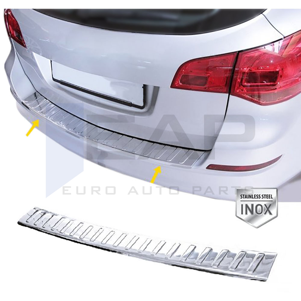 Rear Bumper Protector - Sw - Stainless Steel